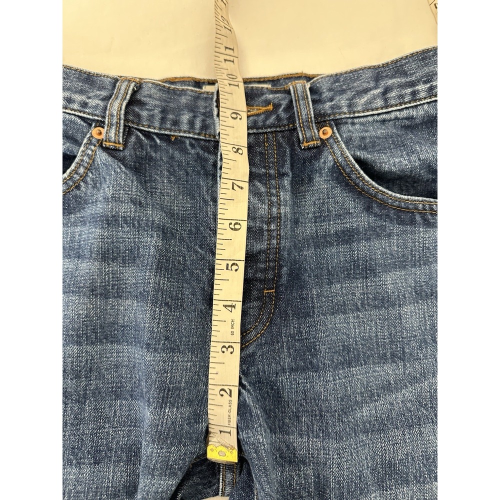 Taylor Stitch Jeans Mens Slim Mid Wash Organic Selvedge Button Fly 26x32 (27x31) - Picture 8 of 10